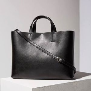 Silence + Noise Jule Oversized Tote Bag in Brown